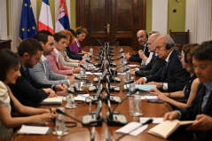 1. jul 2025. Sastanak predsednice Narodne skupštine i delegacije francuskih parlamentaraca 