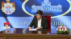3 April 2024 National Assembly Speaker Ana Brnabic