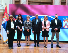 5. mart 2026. Delegacija Narodne skupštine u PS SE sa generalnim sekretarom Saveta Evrope