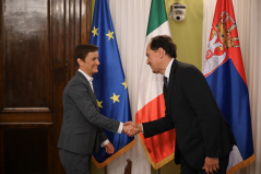 6. новембар 2025. Председница Народне скупштине и министар за односе са Парламентом Републике Италије 