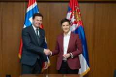 8. maj 2025. Predsednica Narodne skupštine i specijalni izaslanik Ministarstva spoljnih poslova Kraljevine Norveške