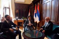 8 April 2024 The National Assembly Speaker in meeting with the UK Special Envoy to Western Balkans