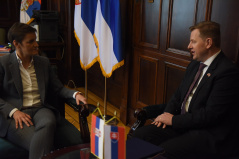 13 June 2024 The National Assembly Speaker in meeting with the Slovak Ambassador 