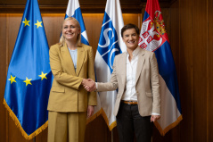 15. септембар 2025. Састанак председнице Народне скупштине и председавајуће ОЕБС и министарке спољних послова Финске
