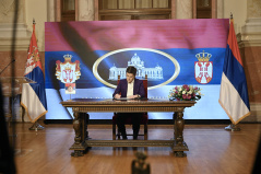 23. фебруар 2026. Председница Народне скупштине Ана Брнабић 