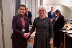 24. новембар 2025. Председница Народне скупштине на Четвртом парламентарном самиту Међународне кримске платформе