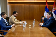 27. avgust 2025. Predsednica Narodne skupštine Republike Srbije sa predsednikom Narodne skupštine Republike Srpske