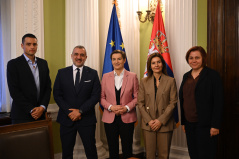 28 October 2025 The National Assembly Speaker in meeting with the delegation of the Stabilisation and Association Parliamentary Committee