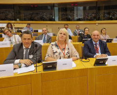 15. јул 2025. Делегација у ПС НАТО на скупу у Европском парламенту 