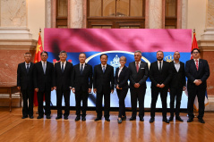 16. септембар 2025. Чланови Мешовите комисије Народне скупштине и Сталног комитета Свекинеског народног Конгреса НР Кине