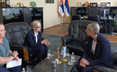 17. jun 2025. Potpredsednica Narodne skupštine i predsednica Odbora za spoljne poslove u razgovoru sa ambasadorkom Države Izrael u Republici Srbiji