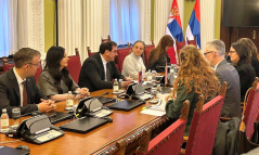 19 January 2026 The Parliamentary Friendship Group with Austria meets with the Austrian Ambassador to Serbia