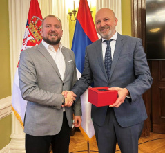 29. октобар 2025. Председник Посланичке групе пријатељства са Бенелуксом и амбасадор Краљевине Белгије у Србији
