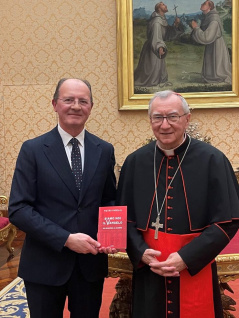 17. фебруар 2026. Председник Посланичке групе пријатељства са Италијом, Светом Столицом и Сувереним Малтешком и државни секретар Свете Столице