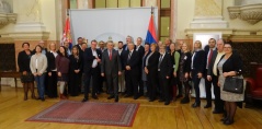 2. novembar 2016. Članovi Poslaničke grupe Socijaldemokratska partija Srbije sa delegacijom parlamentarne Socijaldemokratske partije iz Švedske