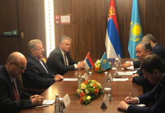 27. новембар 2019. Делегација Народне скупштине са председником Парламента Казахстана