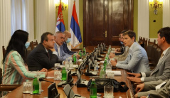 8. јул 2021. Редовне консултације Дачића и Брнабићеве са представницима Министарства правде 