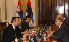 1 February 2023 The National Assembly Speaker with the High Representative for Bosnia and Herzegovina 